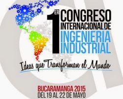 Louis-Félix Binette conférencier au premier congrès international de génie industriel de Bucaramanga, Colombie